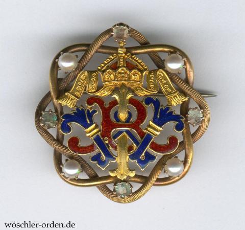 Preußen, Jerusalem-Erinnerungsbrosche (1898)