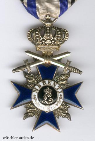 Bayern, Militär-Verdienstorden (2. Modell), III. Klasse mit der Krone und Schwertern, von Leser