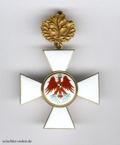 Preußen, Roter-Adler-Orden, II. Klasse mit Eichenlaub, von H. J. Wilm