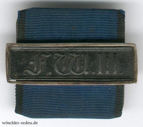 Preußen, Militär-Dienstauszeichnung (1. Modell), III. Klasse (Typ 1855 ff.)