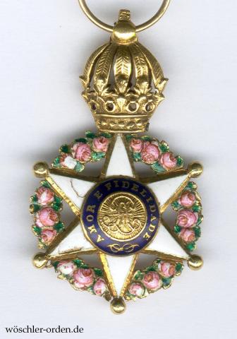 Brasilien, Orden der Rose, Komturdekoration