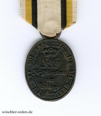 Preußen, Kriegs-Denkmünze 1813 für Nichtkämpfer