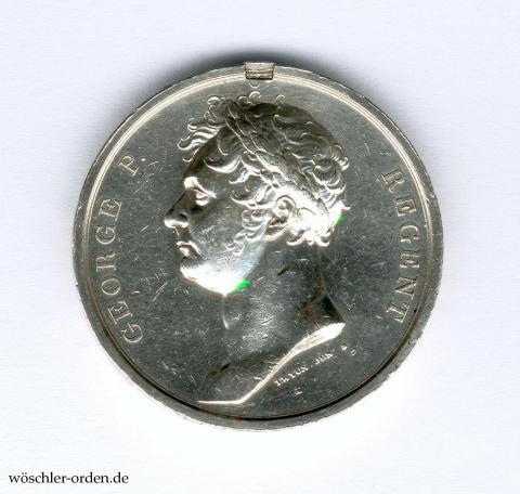 Großbritannien, Waterloomedaille (1815)