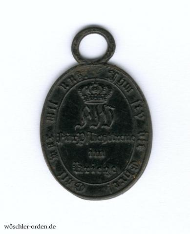 Preußen, Kriegs-Denkmünze 1813/1814 für Nichtkämpfer