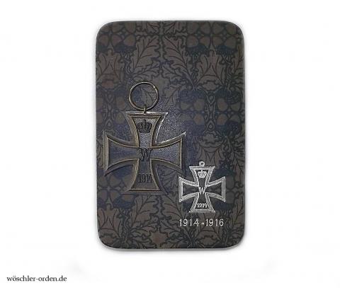 Preußen, Eisernes Kreuz 1914 II. Klasse, im Präsentationsetui von Sedlatzek, Berlin