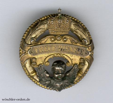 Preußen, Brosche für Hebammen nach 40-jähriger tadelloser Dienstzeit