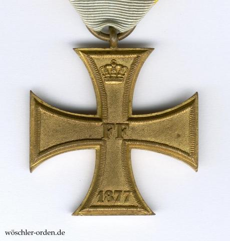 Mecklenburg-Schwerin, Militärverdienstkreuz 1877