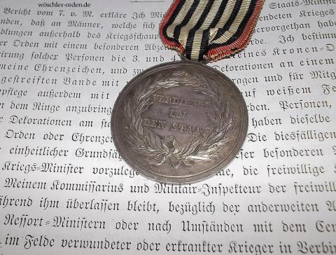 Preußen, Allgemeines Ehrenzeichen am Erinnerungsband