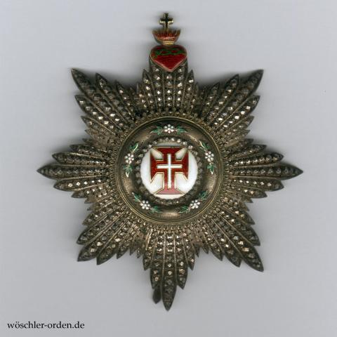 Portugal, Christus-Orden, Großkreuz-Bruststern, von Halley, Paris