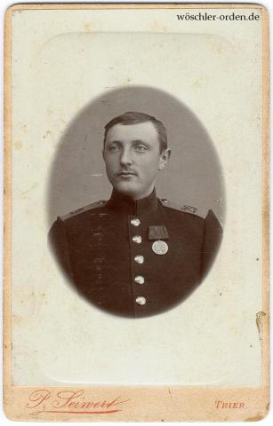 Preußen, Kaiser-Wilhelm-Erinnerungsmedaille (1897), Trägerportrait