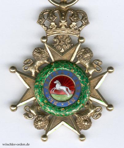 Hannover, Guelphen-Orden, Großkreuz-Kleinod, von Knauer