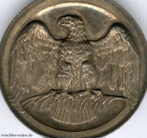 Preußen, Adlermedaille (1. Modell) in Silber
