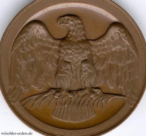 Preußen, Adlermedaille (1. Modell) in Bronze