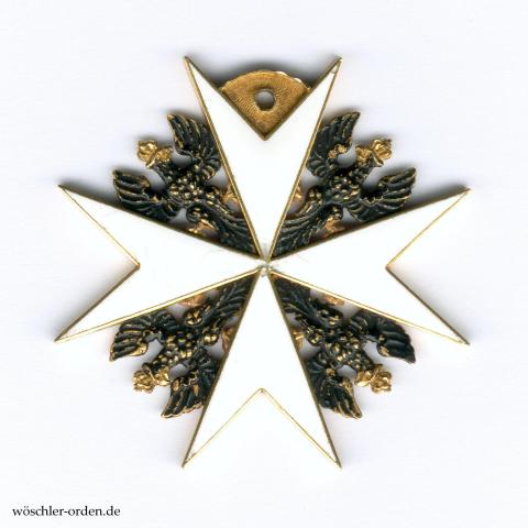 Preußen, Johanniter-Orden, Kreuz der Ehrenritter, von J. G. Hossauer