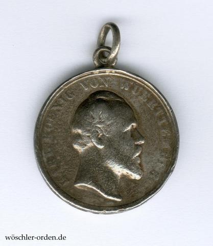 Württemberg, Schießpreismedaille (1. Modell) zu 2 Lot