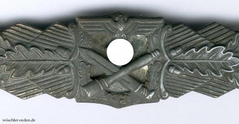 Deutsches Reich, Nahkampfspange in Silber, von Deschler & Sohn, München