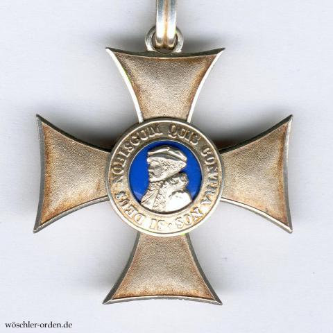 Hessen-Darmstadt, Philippsorden (2. Modell), Silbernes Kreuz (2. Ausgabe)