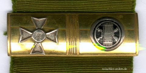 Sachsen-Coburg und -Gotha, 2er Miniatur-Barett Befreiungskriege