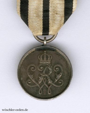 Preußen, Kriegerverdienstmedaille (2. Modell), am HOH-Band