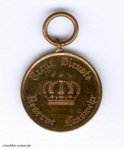 Preußen, Landwehr-Dienstauszeichnung II. Klasse (2. Modell)