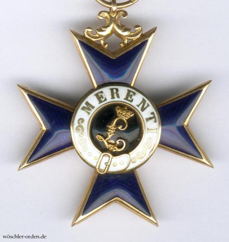 Bayern, Militär-Verdienstorden (1. Modell), Ritterkreuz II. Klasse, von Quellhorst