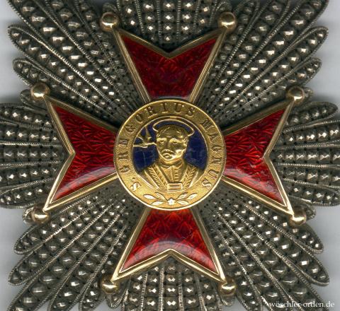 Vatikan, St.-Gregorius-Orden, Großkreuz-Bruststern, von Krètly, Paris