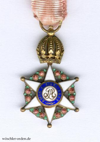 Brasilien, Orden der Rose, Miniatur