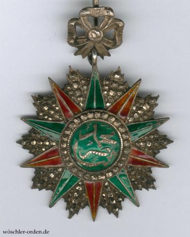 Tunesien, Orden des Ruhmes (3. Modell, 4. Ausgabe), Komturdekoration