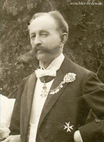 Preußen, Johanniter-Orden, Kreuz der Rechtsritter, Trägerportrait