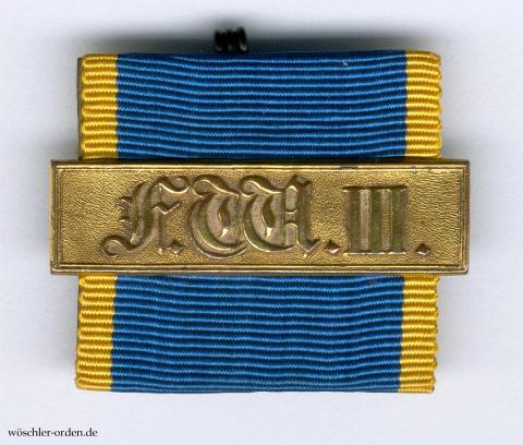 Preußen, Militär-Dienstauszeichnung (1. Modell), I. Klasse (1. Ausgabe)