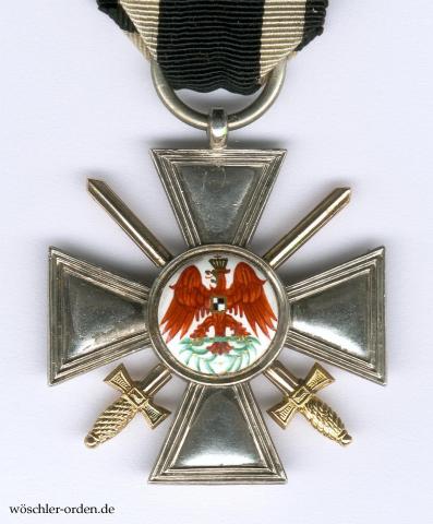 Preußen, Roter-Adler-Orden (5. Modell), IV. Klasse mit Schwertern (1. Ausgabe), von Neuhaus & Sohn