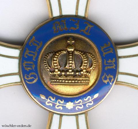 Preußen, Königlicher Kronenorden (3. Modell), I.-Klasse-Kleinod (1. Ausgabe), von Sy & Wagner