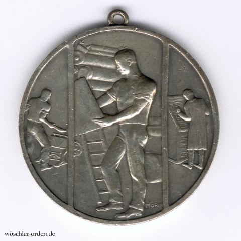 Deutsches Reich, Deutscher Buchdruckerverein, Silberne Ehrenmedaille