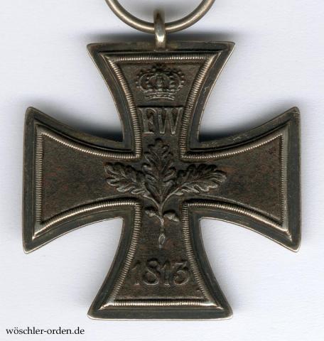 RESERVIERT - Preußen, Eisernes Kreuz 1813, Erstverleihungswelle