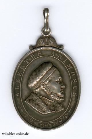 Sachsen, Albrechtsorden, Silberne Medaille (1861 – 1876)