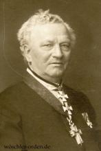 Preußen, Roter-Adler-Orden (5. Modell), II. Klasse mit Eichenlaub mit Jubiläumszahl 50, Trägerportrait