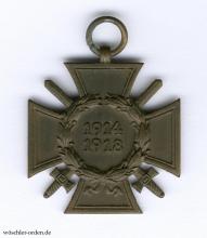 Deutsches Reich, Ehrenkreuz für Frontkämpfer des Weltkrieges 1914–1918