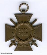 Deutsches Reich, Ehrenkreuz für Frontkämpfer des Weltkrieges 1914–1918