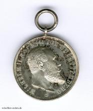 Württemberg, Silberne Militärverdienstmedaille (5. Modell), Zweitstück