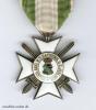 Sachsen, Verdienstorden (2. Modell), Ritterkreuz II. Klasse mit Schwertern, von Scharffenberg
